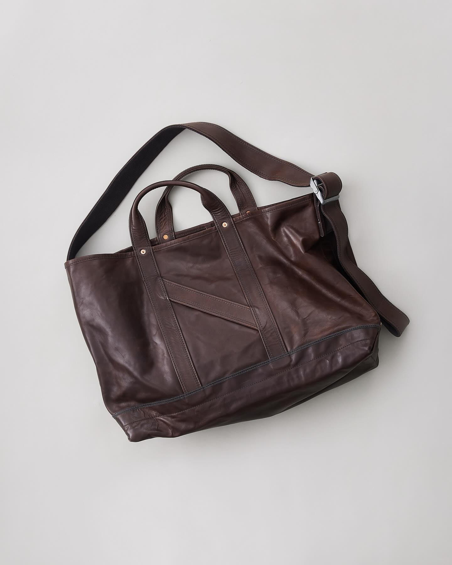 NICENESS 25SS T.LEDZ / Shoulder Tote Bag - Oiled Horse Leather